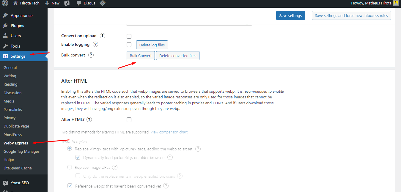 Imagem mostrando como converter as imagens do seu WordPress para WebP em poucos passos